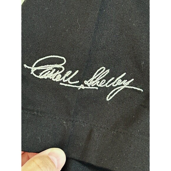 Carroll Shelby GT 500 Super Snake Mustang Track Pit Crew Style Mechanic Shirt L - Picture 5 of 16
